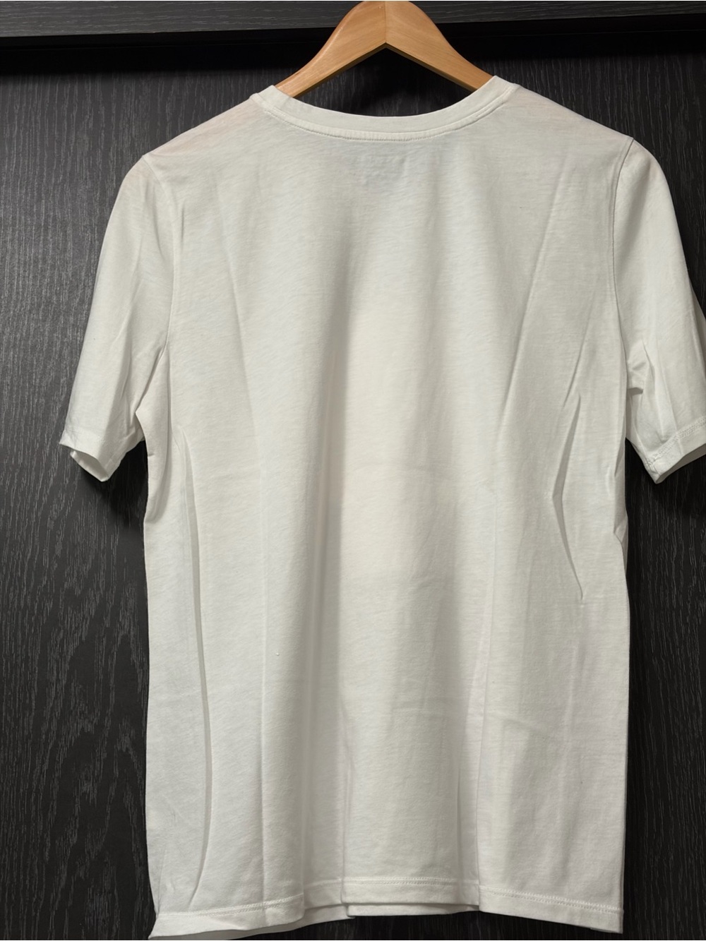 Banana Republic White Tee with Cat Graphic in Red Parka - Picture 2 of 8